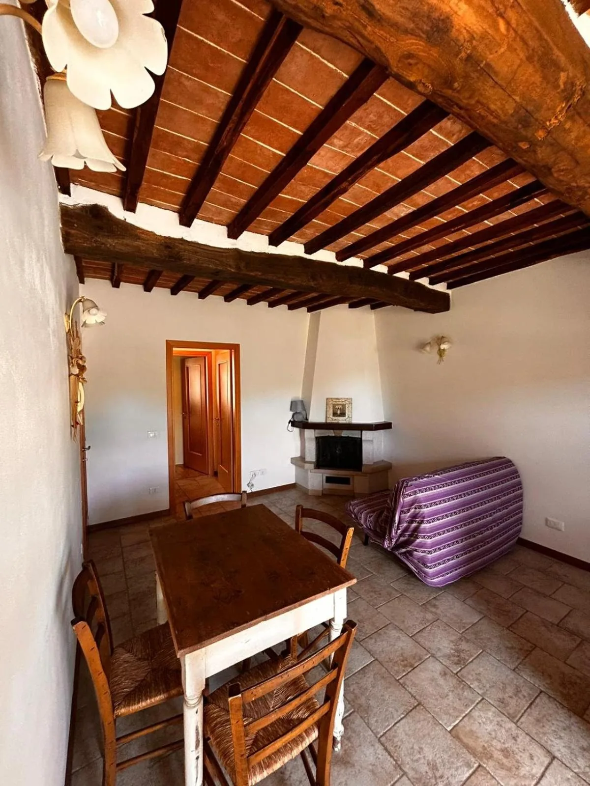 La Sosta nel Chianti — Appartamento con giardino a Castelnuovo Berardenga, 